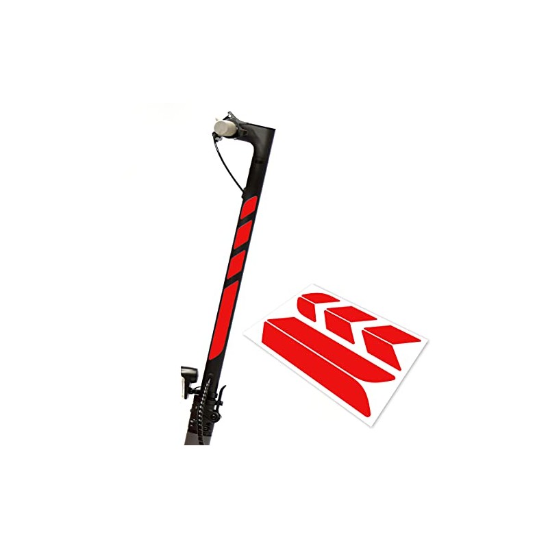Handlebar Sticker Sheet Universal for E-Scooter Approx. 34-44 cm Long