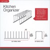 Escanver Organizador Cocina Sartenes Tablas Bandejas Alacena Cromado