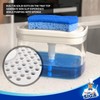 MR.SIGAシンクトップに置くツーインワン「液体洗剤ディスポーザー」と「スポンジホルダー」