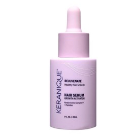Keranique Hair Growth Activator Serum for Women - Multi-Peptide Scalp Revitalizer for Thinning Hair, Density & Loss Care, Energizing Organic Treatment with Keratin Amino Complex, Peptides & Biotin