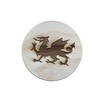 Ashton and Finch Welsh Dragon Coaster – Wooden Welsh Gift