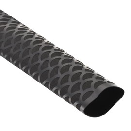 DMiotech Heat Shrink Sleeve Wrap Tubing x Tube Tubing for Fishing Rod Grips and Other Grips, Non Slip - Insulation - Waterproof 40'' Lengths, Dia 30mm Black Scales