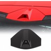 Carbon Fiber ABS Rear Tail Camera Trim，Compatible with forChevrole-t Corvette