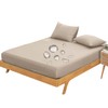 Vallein Full Waterproof Fitted Sheet, Waterproof Sides, Adult Bedwetting, Elderly/Nursery,