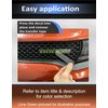 Dodge Grille Emblem Overlay Decal Sticker 2013-2023 Charger - (Color: