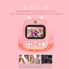 Instant Camera 2.4in HD Kids Digital Instant Camera Dual Lens