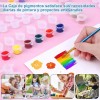 50 Tiras Vacías Para Pintura,tarros De Pintura, Recipientes