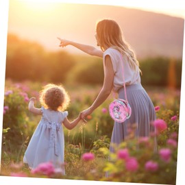 Vaguelly Lightweight Glitter Sequined Unicorn Design Bag for Colorful Crossbody Storage Pouch for Outings Parties and Organizing