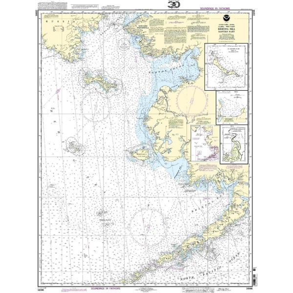 NOAA 16006-Bering Sea - Eastern Part, St. Matthew Island, Bering