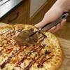 AZK Stainless Steel Pizza Cutter Wheel with Sharp Blade, Non-Slip