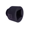 1/2" Drive 1-1/8" 4-Point Square Impact Socket, Heat Treated Cr-Mo