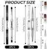 Larrel Pack of 2 Double Sided Brushes for Gel Nails,