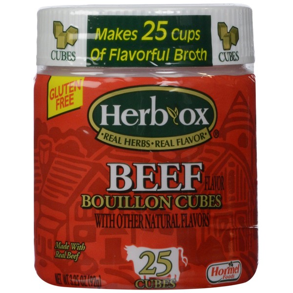 Herb-Ox Beef Cubes, 3.25 oz