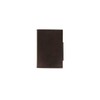 Ögon CL-Darkbrown Card Holder Cascade Wallet Aluminium and Italian Leather