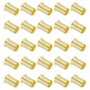 PATIKIL Brass Compression Insert, 25 Pcs 12mm OD x 9mm
