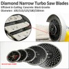 5“/125mm Hard Granite Diamond Cutting Disc with Multi Holes for