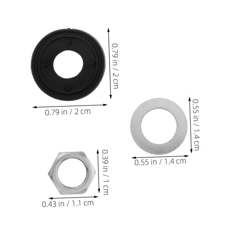 SEWACC 20Sets Quartz Clock Replacement Parts Wall Clock Mechanism Kit