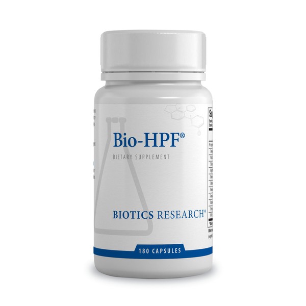 BIOTICS Research Bio-HPF ® – Gastric Support. DGL, Licorice, Slippery Elm, Bentonite Clay, Berberine, Gut Health, Healthy Digestion, Fosters Microbial Balance, Soothing. Supports Gastric Mucosa 180 C
