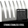 Gorilla Grip Meat Shredder Claws, Stainless Steel 7 Claw Design,