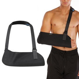 Arm Sling for Fractured Bones Mesh Adjustable Padded Arm Support Straps for Arm Shoulder Wrist Elbow