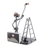 Steelman24 I Nuts and bolts sculpture Painter With Paint Roller