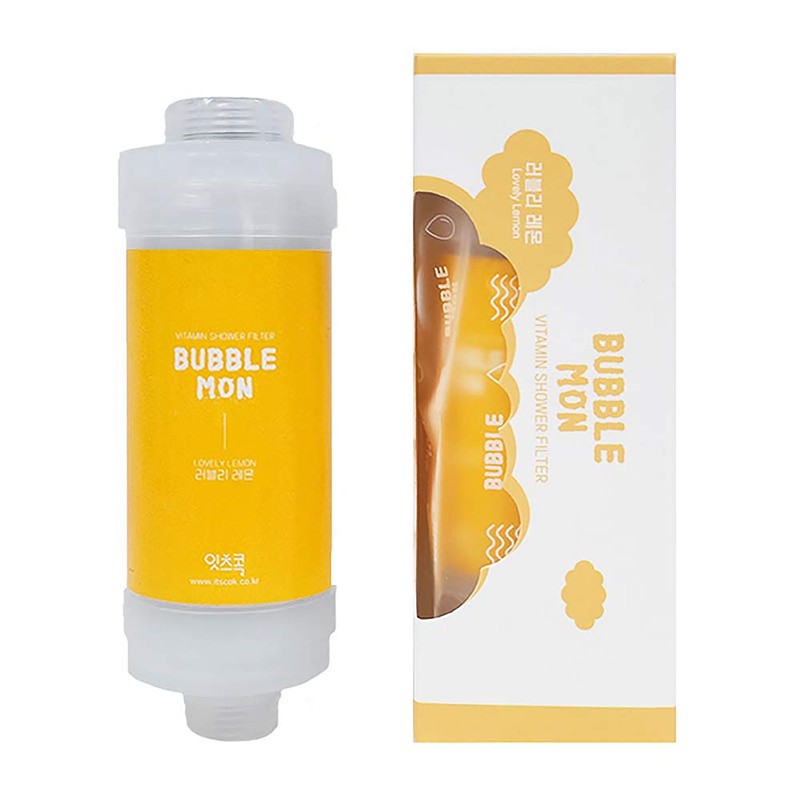 BUBBLEMON Vitamin Shower Filter (Lovely Lemon) Vitamin C Shower Filter