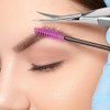 Micro tijeras de acero inoxidable para cara, pelo, pestañas, herramienta