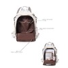 Telena Travel Backpack Purse for Women PU Leather Large Ladies