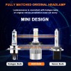 Unbranded Pair 7x6/5x7 LED Headlights Hi/Lo DRL for Chevy Express