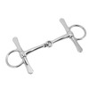 Full Cheek Horse Snaffle Stainless Steel Horse Mouth Bit Garden