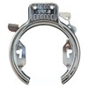 cyclingcolors 1x Lucchetto per bicicletta, diametro 8 mm x lunghezza 119 mm, serratura a chiave, attacco al telaio