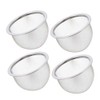 Kichvoe Teapot Strainers, 4pcs 8.2cm Stainless Steel Mesh Tea Leaves