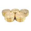 10pcs 1/2" NPT Male Brass Pipe Fitting Plug adapter Internal