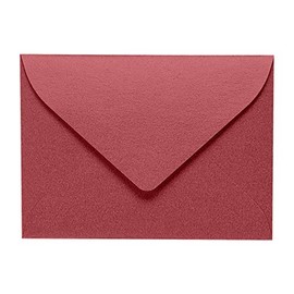 #17 Mini Envelopes - Small Envelopes for Gift Cards, Notes, Place Cards, Folded Notecards - 80lb Mars Metallic, Size: 2 11/16 x 3 11/16, 1000 Pack - LEVC-M210-1M