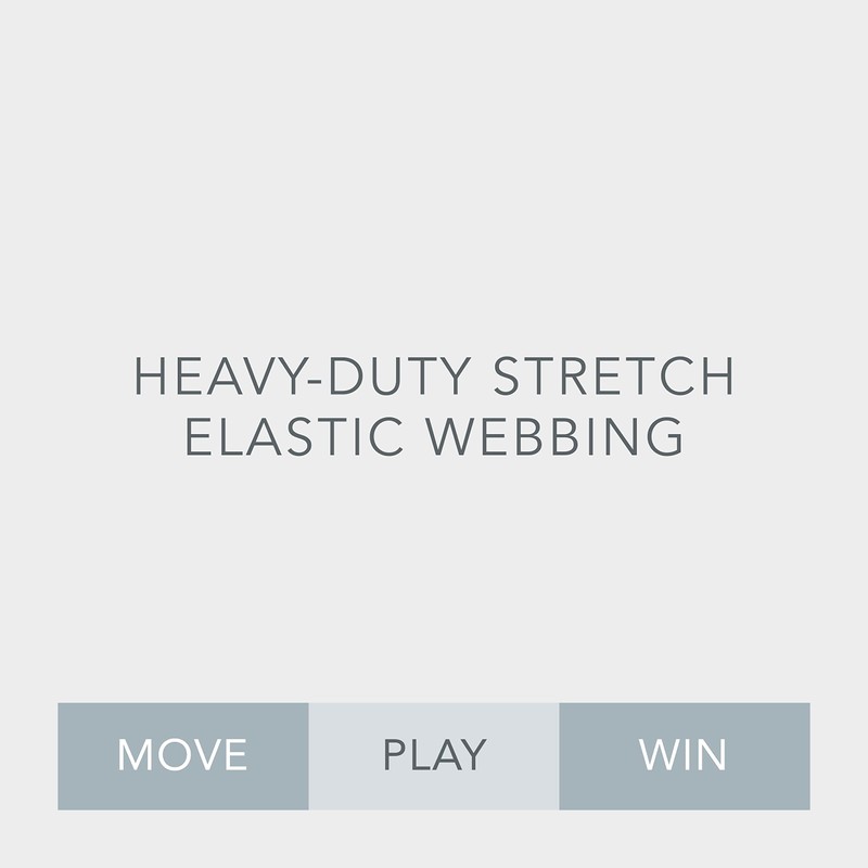 Augusta Sportswear Elastic Baseball Belt, White, OS