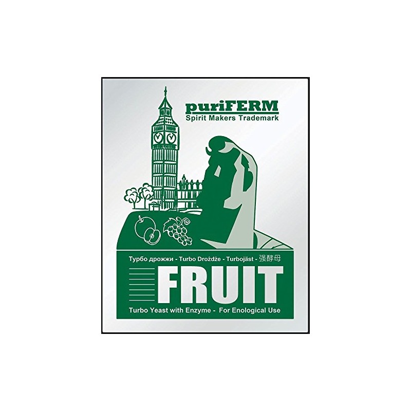 PuriFerm Fruit Turbo Yeast with Enzyme