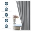 PONY DANCE Short Curtains Half Window Curtains for Kitchen, Privacy