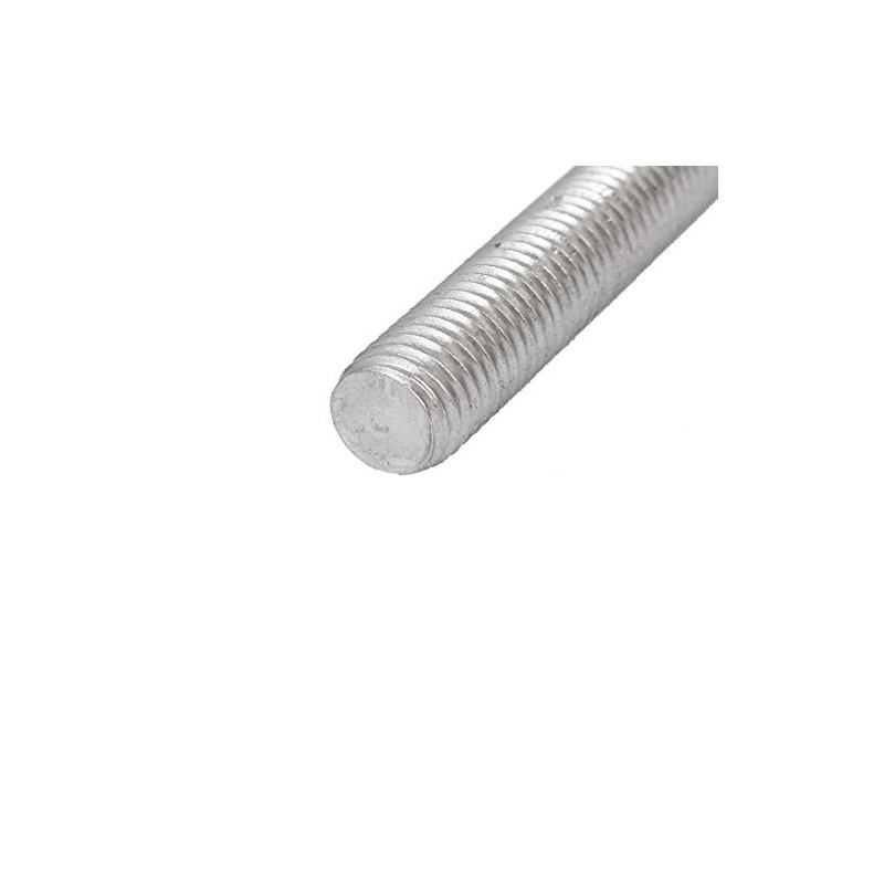 Sourcingmap M12 x 200mm 304 Stainless Steel Right Hand Thread