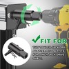 WYNNsky Heavy-Duty Trailer Jack Drill Adapter, Used with 1/2’’ Drive