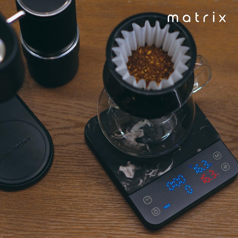 Matrix M1 Pro Smart Coffee Scale with Timer, Basic Espresso,