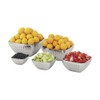 Vollrath 47682 S/S Fluted Square 3.2 Quart Double Wall Serving