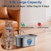Cat Water Fountain Stainless Steel 304: with 4 Carbon Filters,