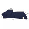 Danfuton Lounger Folding Foam Mattress, Portable Sleepover Chair Bed 6