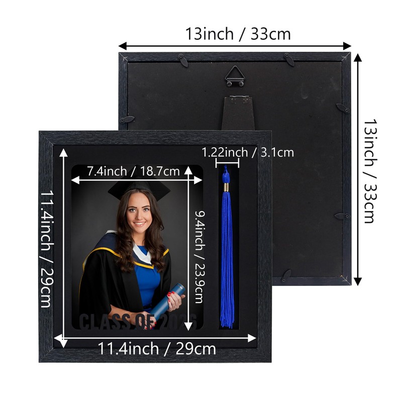 GMFrames Graduation Picture Frame with Tassel Holder Class of 2026