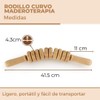 Curved Wood Therapy Roller | Curved Roller | Made from