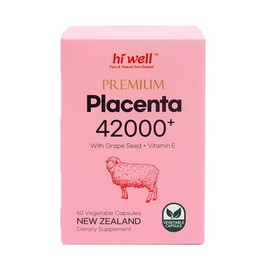 Highwell 하이웰 프리미엄 플라센타 태반캡슐 42000+ 60캡슐 1통 Highwell Premium Placenta Capsule 42000+ 60 Capsules 1 Bottle