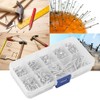 450pcs M2.5 Flat Head Aluminium Rivets Flat Head Solid Rivet