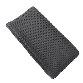 Solid Changing Table Pad Cover Cradle Sheet, Fits 32"/34''x16" Contoured Diaper Changing Pad, Ultra Soft Cozy Minky Dots Plush Changing Table Covers, Breathable Wipeable Removable (Black)