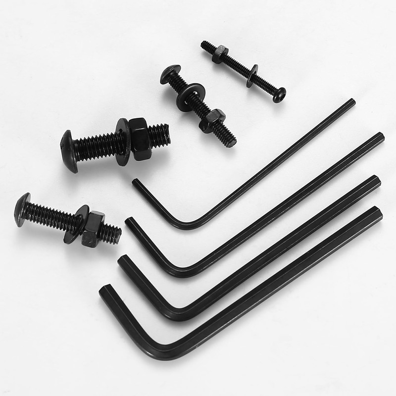 1450 Pcs Nuts and Bolts Assortment Set, Button Head Hex