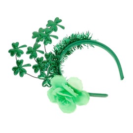 Ciieeo Party Hair Clasp Shamrock Headband Clover Design for Patrick's Day Celebrations Festive Accessory for Themed Parties and Everyday Wear